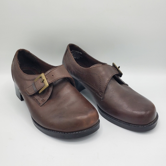 croft & barrow Shoes Croft Barrow Jolie Brown Leather Oxford Heel
